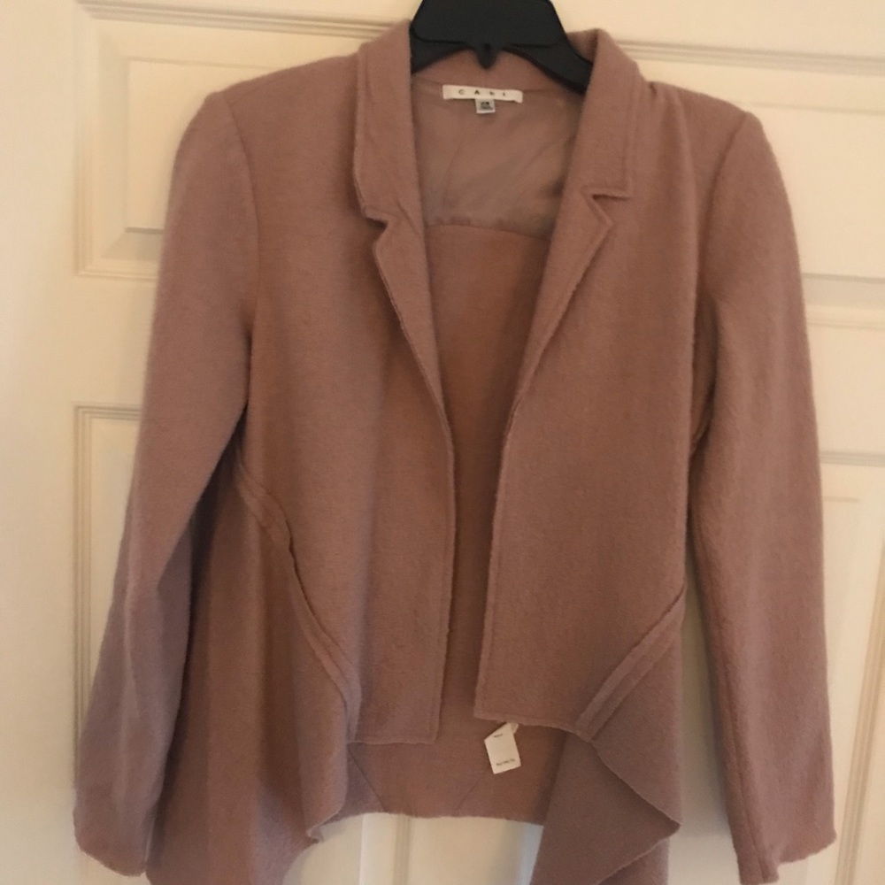 CAbi blush blazer XS